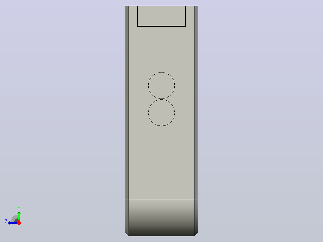 传感器PR40QL右视图