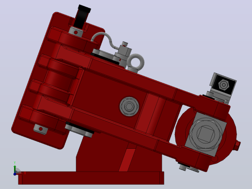 SBD-A安全制动器_SBD160-A-1000×30ⅠRL.WL.CL前视缩略图