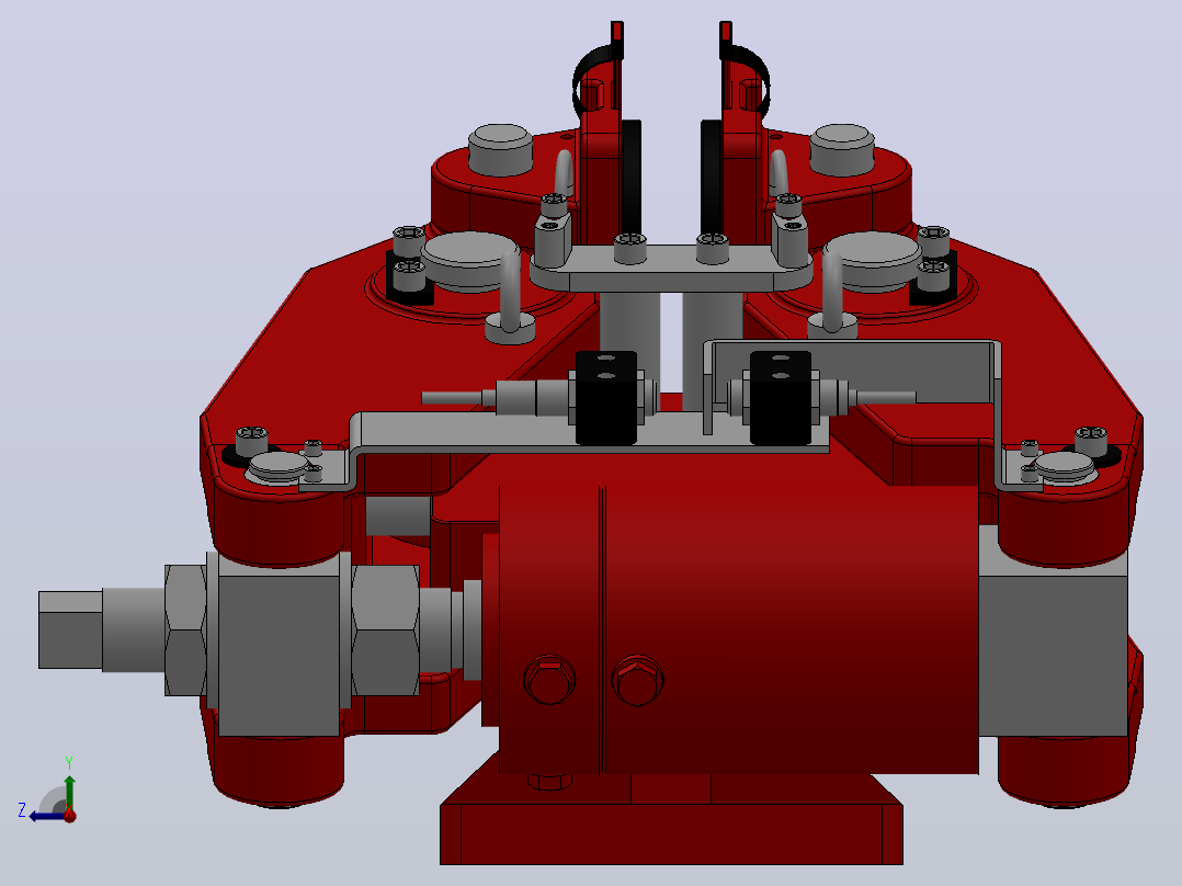 SBD-A安全制动器_SBD160-A-1000×30ⅠRL.WL.CL右视图