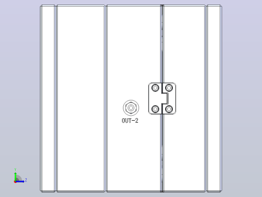 咖啡机PCB板固定盒左视缩略图