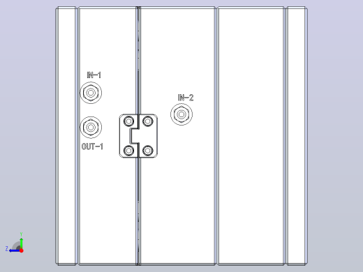 咖啡机PCB板固定盒右视缩略图