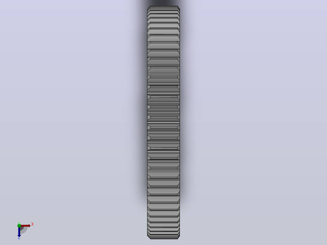 标准型模数1.5直齿轮压力角20°_GSDHC-1.5-70-15-dc16-A俯视图