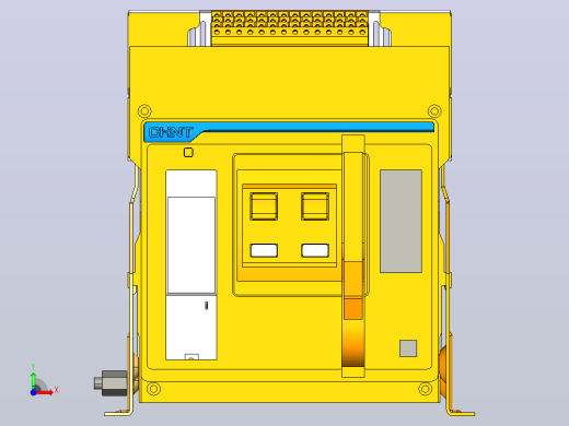 NXA20FN_H08-16-3P固定万能式断路器三维模型202208前视缩略图