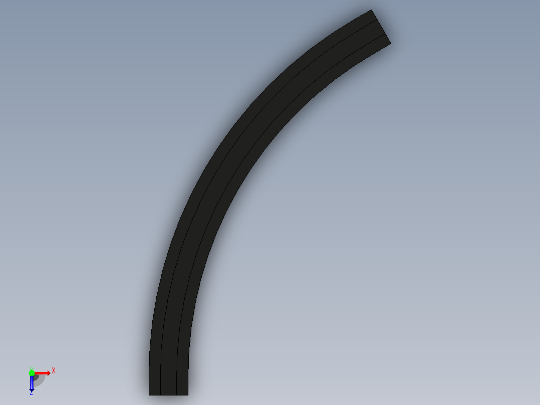 ZWGD-SS881-K325-TA60-R1000-N1-C1转弯轨道俯视图