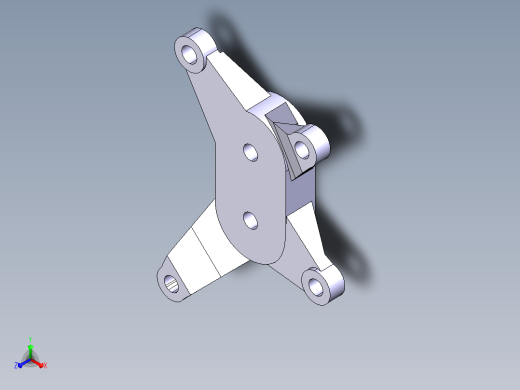 奥迪-A6L-底盘-020300 - Engine Transmission Mount主视缩略图