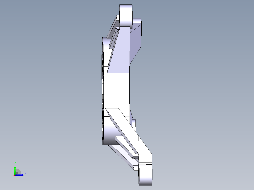 奥迪-A6L-底盘-020300 - Engine Transmission Mount左视图