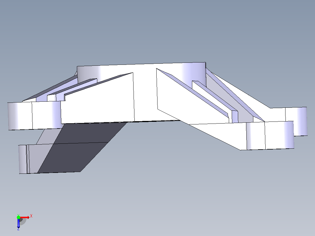 奥迪-A6L-底盘-020300 - Engine Transmission Mount俯视图