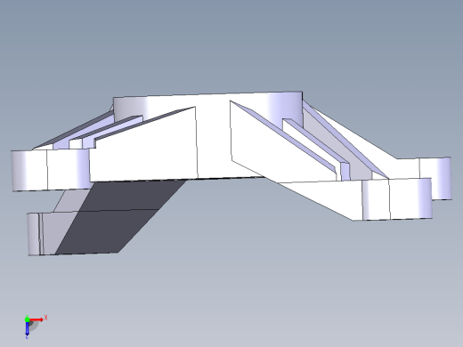 奥迪-A6L-底盘-020300 - Engine Transmission Mount俯视缩略图
