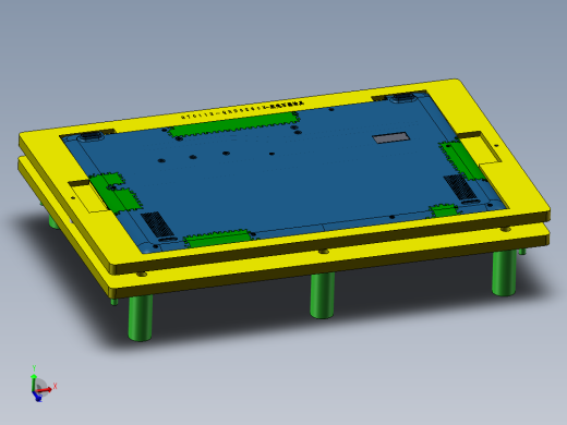 石墨片组装夹具（sw16可编辑+工程图）