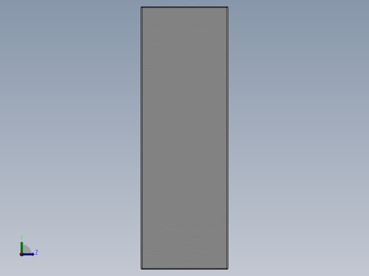 solidworks设计电柜箱体左视缩略图