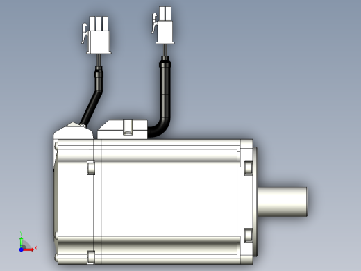 松下电机-MATSUSHITA_MSMF092L1C2前视缩略图