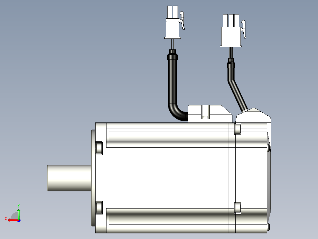 松下电机-MATSUSHITA_MSMF092L1C2后视图