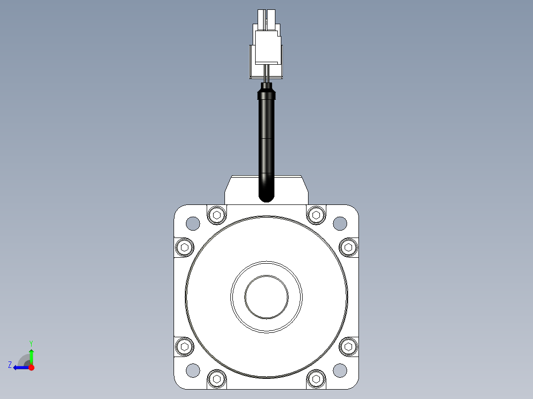 松下电机-MATSUSHITA_MSMF092L1C2右视图