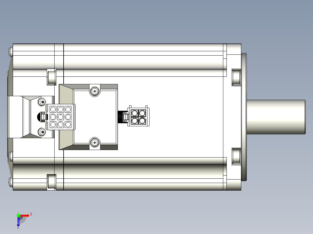 松下电机-MATSUSHITA_MSMF092L1C2俯视图