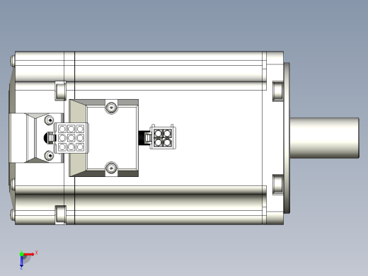 松下电机-MATSUSHITA_MSMF092L1C2俯视缩略图