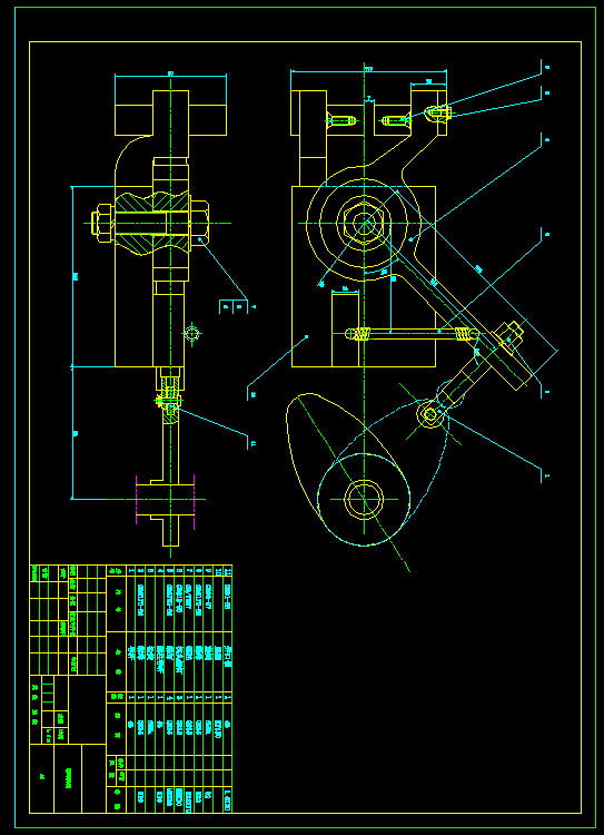 枕型包装袋形式的液体立式成型-充填-封口包装机设计（含CAD图纸+说明书）