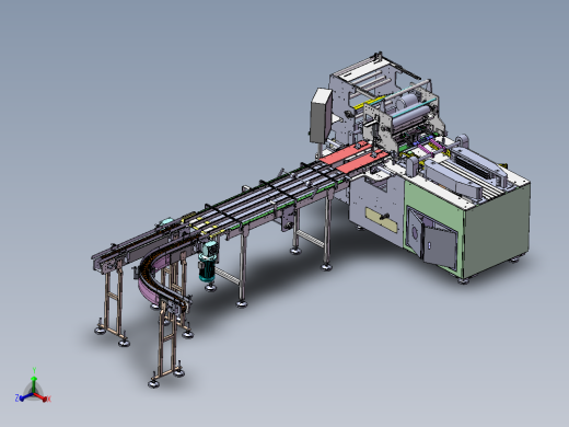 E21-纸巾纸手帕纸包装机_堆叠码垛集合包装机