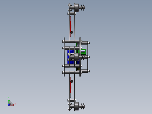 B31-四旋翼无人机设计模型图前视缩略图
