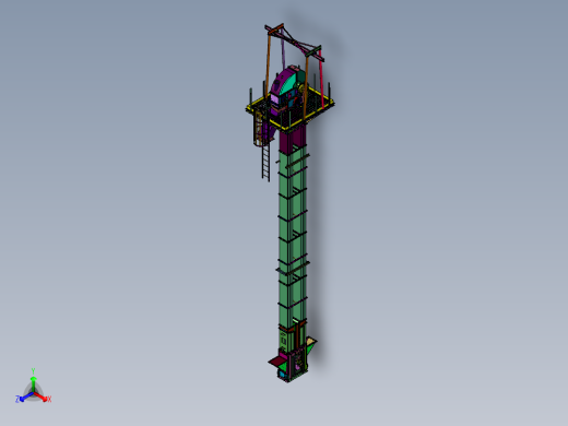 稻谷储备装仓瓦斗式垂直送料机