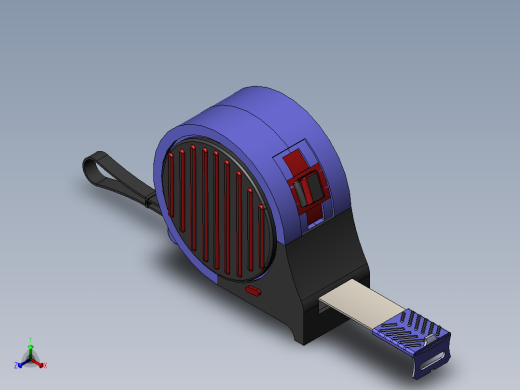 卷尺符合人体工程学设计