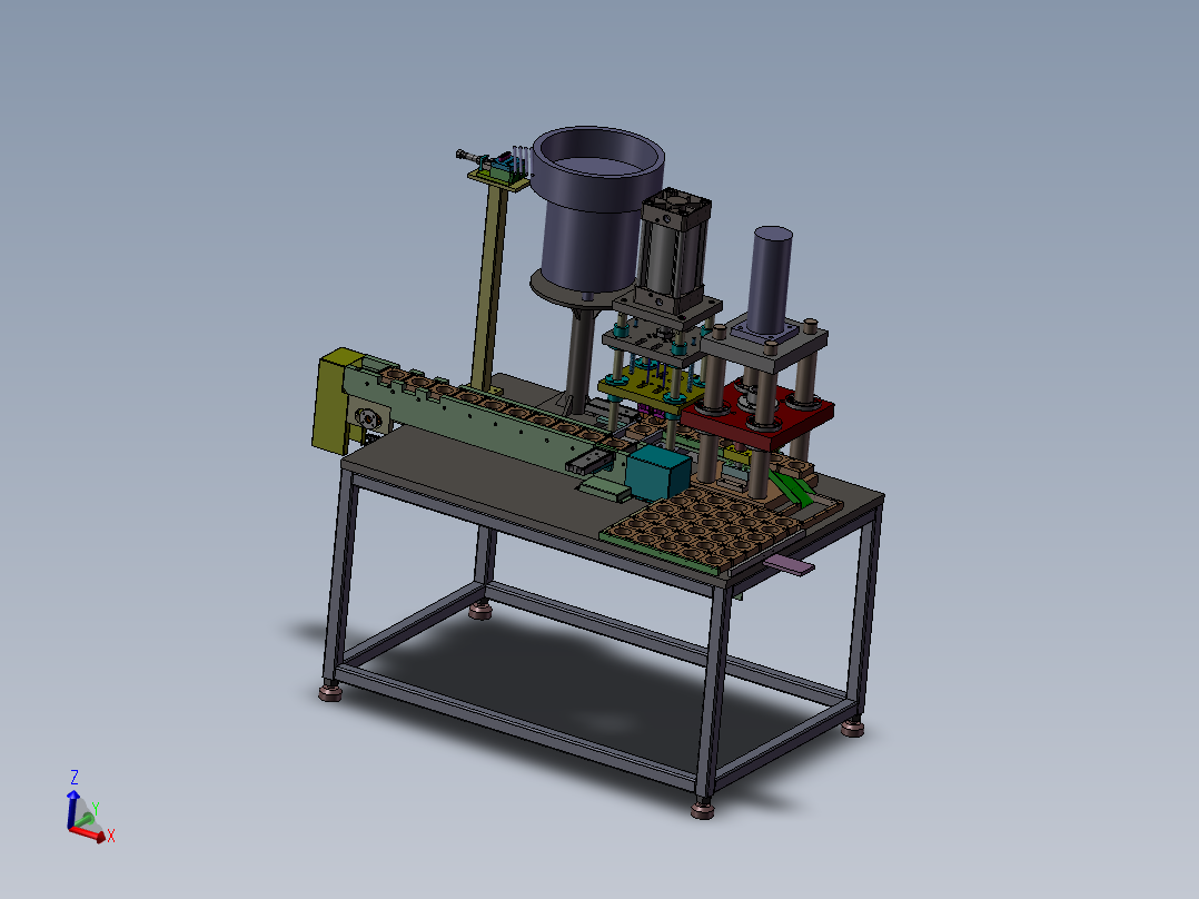 JX582-自动铆钉机三维SolidWorks建模参考资料