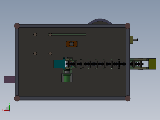 JX582-自动铆钉机三维SolidWorks建模参考资料后视缩略图