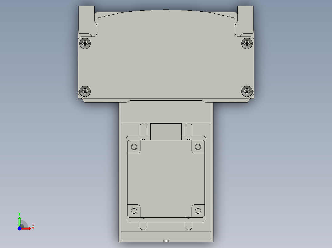 CCTL模组螺杆-TL135-S400-BM前视图