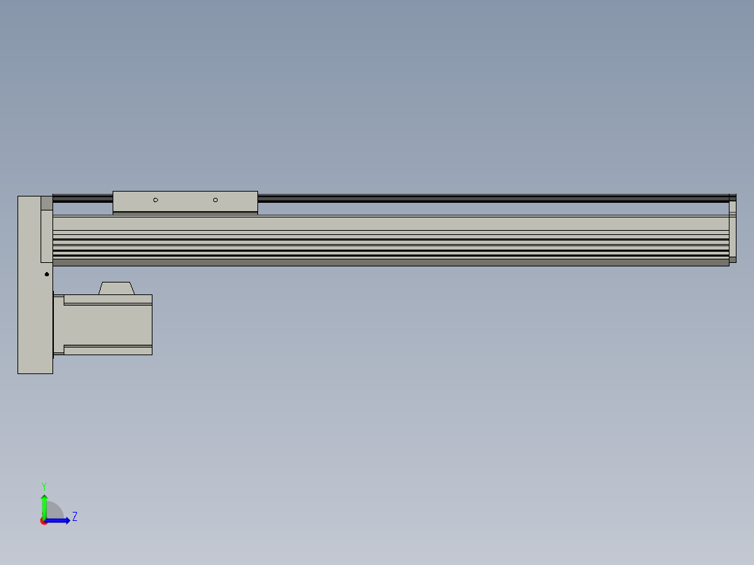 CCTL模组螺杆-TL135-S400-BM左视图