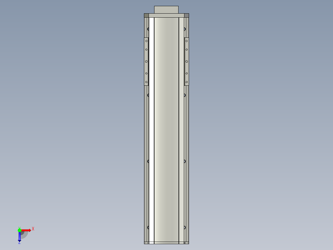 CCTL模组螺杆-TL135-S400-BM俯视图