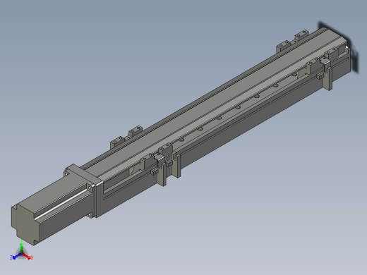 直线模组LHA6-S350-M-200W(16丝杆)设计图纸