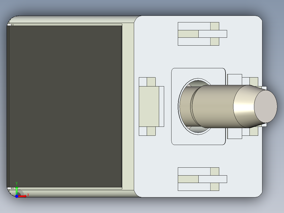 型材-BR 45X45 45_CONNECTOR KJN535428前视图