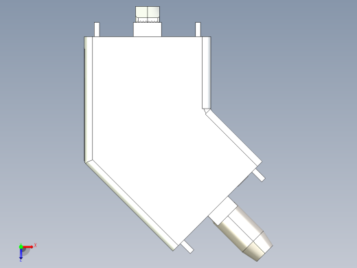 型材-BR 45X45 45_CONNECTOR KJN535428俯视缩略图