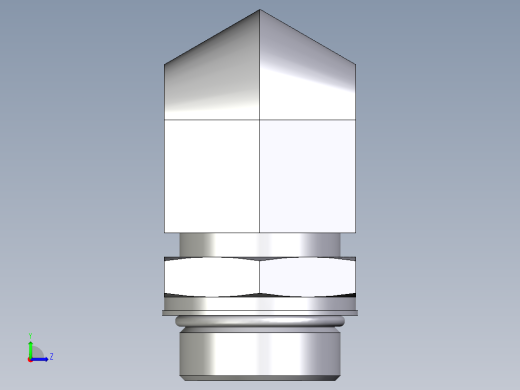 卡套式工业通用硬管接头EO_Adjustable_Locknut_elbow_WEE30SMOROMDCF左视缩略图