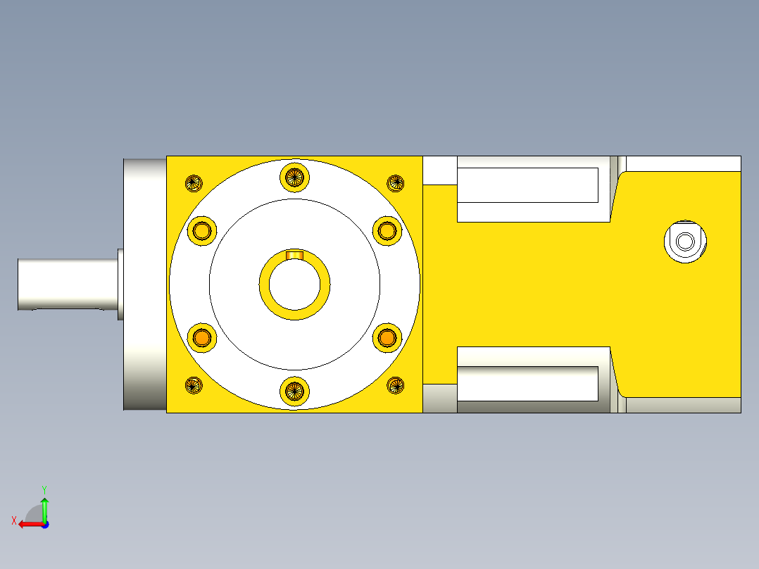 换向器PW90(垂直输出） PLX90-L1 19-70-90-M6.stp后视图
