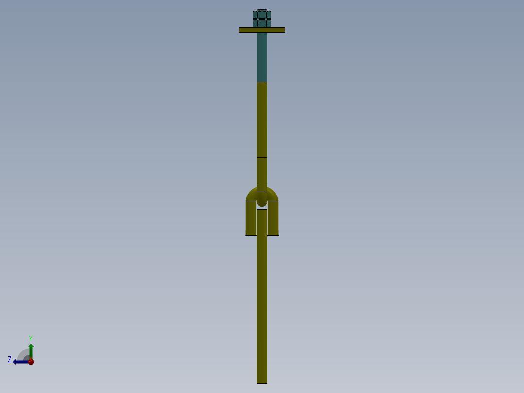 管道连接件-连接件 (25)右视图