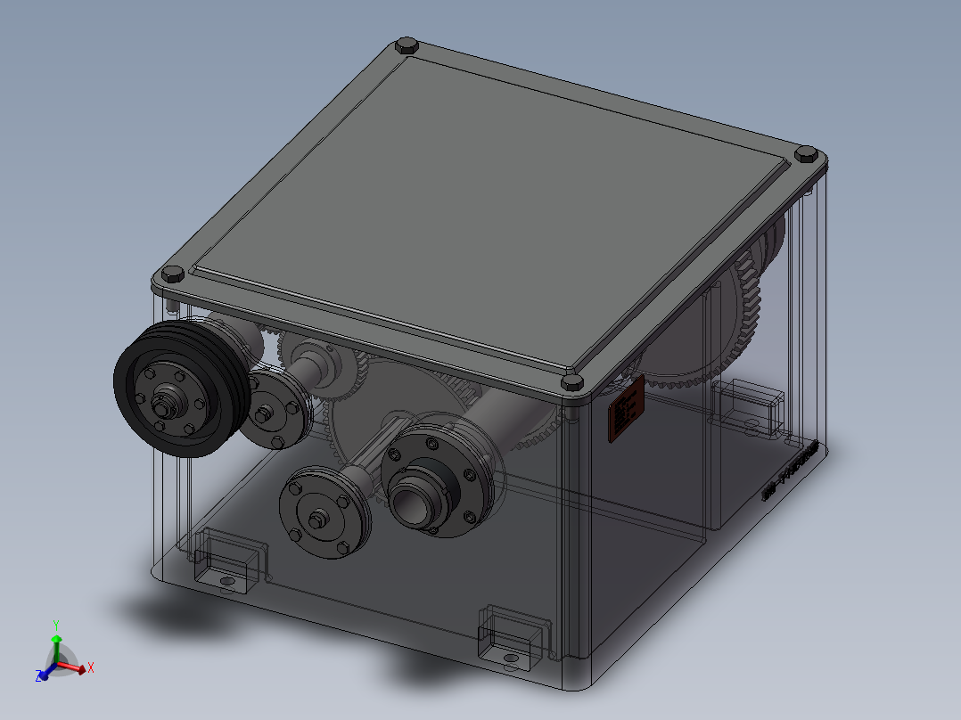 车床主轴箱（机械制造装备设计课程设计）
