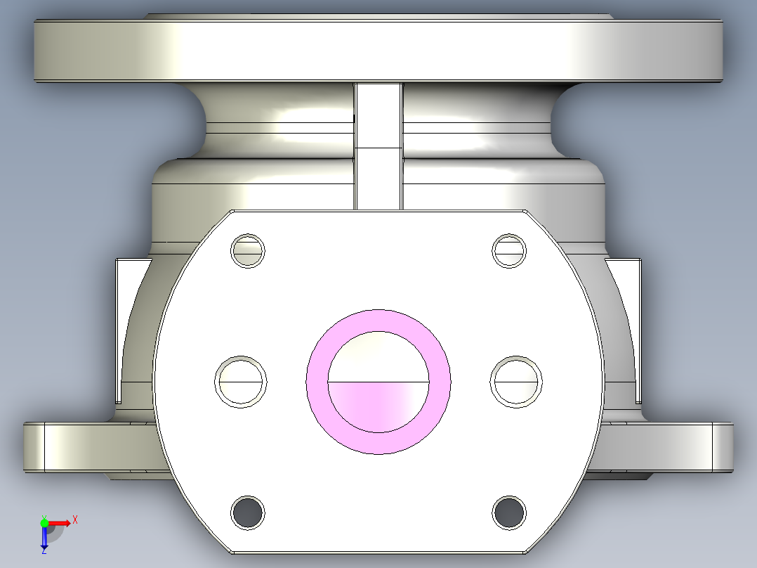 管道手动球阀-水管开关阀-手动阀门MD52C150DN80.BP俯视图
