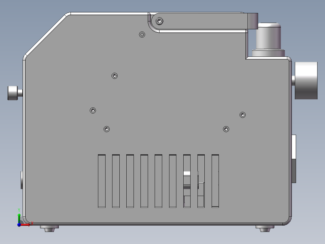 M3微型单分螺丝机前视图