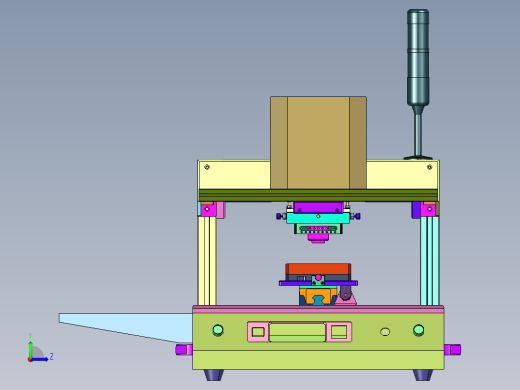 软板焊屏热压机左视缩略图