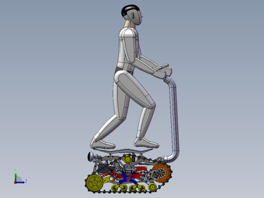 ATV越野车 DTV全地形车履带滑板车左视缩略图