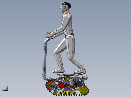 ATV越野车 DTV全地形车履带滑板车右视缩略图