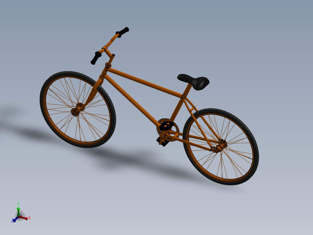 公路自行车设计sw