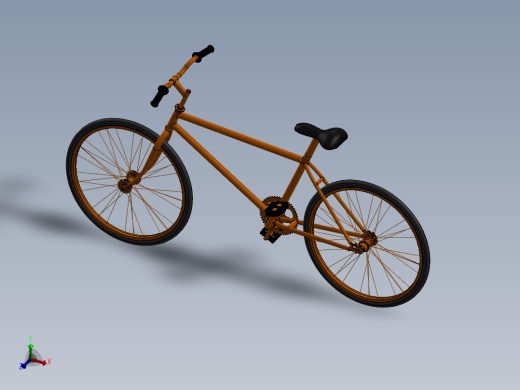 公路自行车设计sw