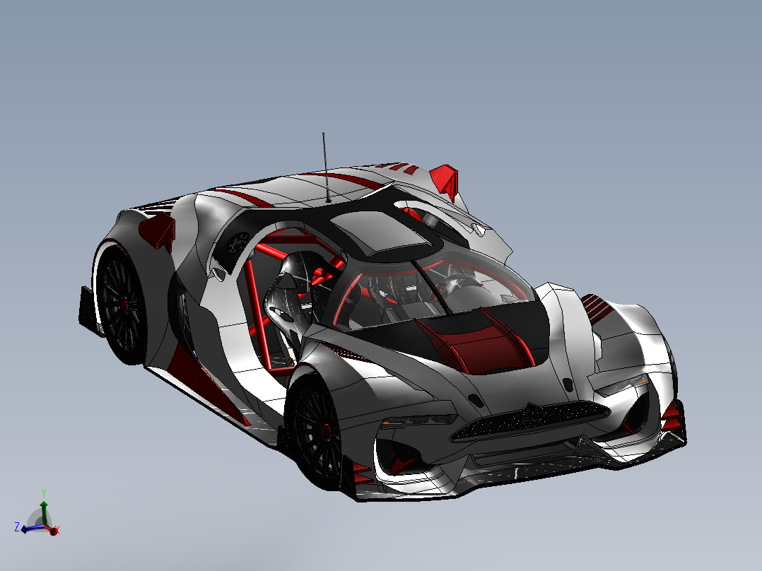 112雪铁龙GT赛车SW设计