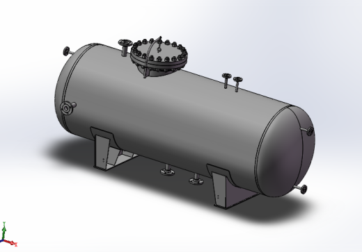液氮储罐模型缩略图