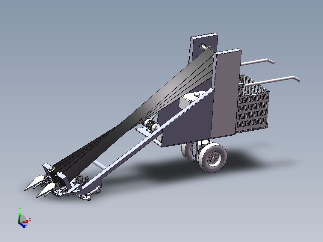 小型韭菜收割机