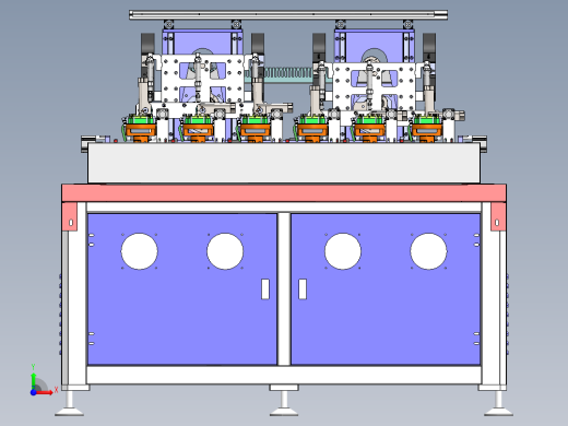 6工位绕线机sw18可编辑前视缩略图
