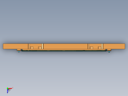 B9403-A-CNC2笔记本CNC工装夹具三维模型-铣LOGO-220921-修治具俯视缩略图