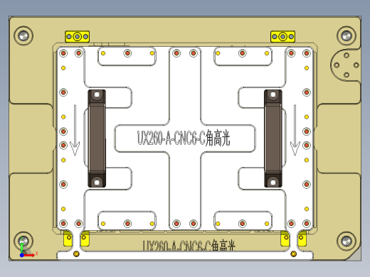 UX260-A笔记本CNC工装夹具三维模型-CNC6-20200310前视缩略图