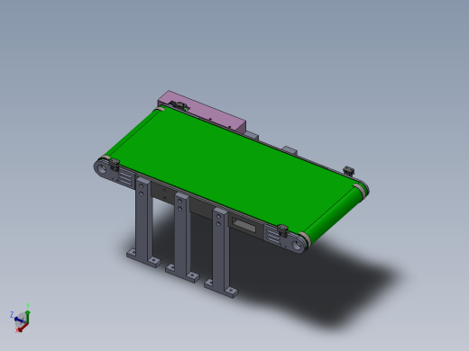 0.54米0.23米皮带输送机构